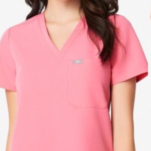 FIGS Neon Pink Scrub Set XS - limited edition - Picture 1 of 5